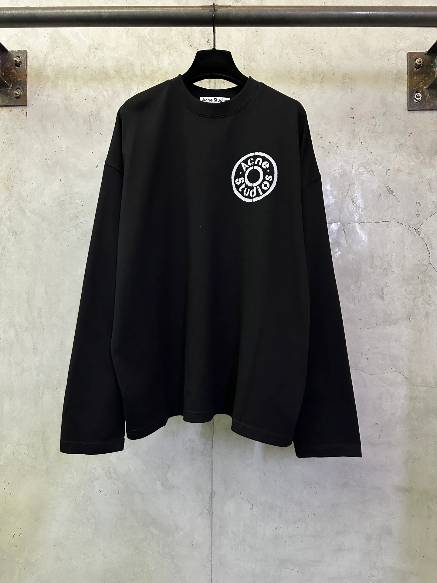 165 Acne studio 26ss Series T ： 2*2 Color Change Same Style Color: Black White Size: XS S M L XL